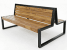 Скамейка AB-1016-1500 двусторонняя Скамейка AB-1016-1500 двусторонняя