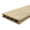 Доска террасная из МПК STRADA 25х140 светлая 3D