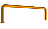 Колесоотбойник металлический AP-3003-2000 76мм