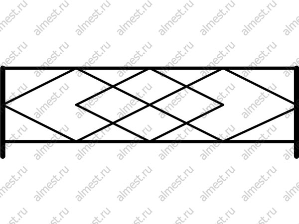 Ограждение газонное AB-5003