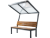 Скамейки с крышей