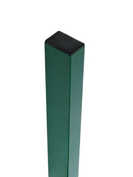 Столб 60*40*2500 5 отверстий RAL6005